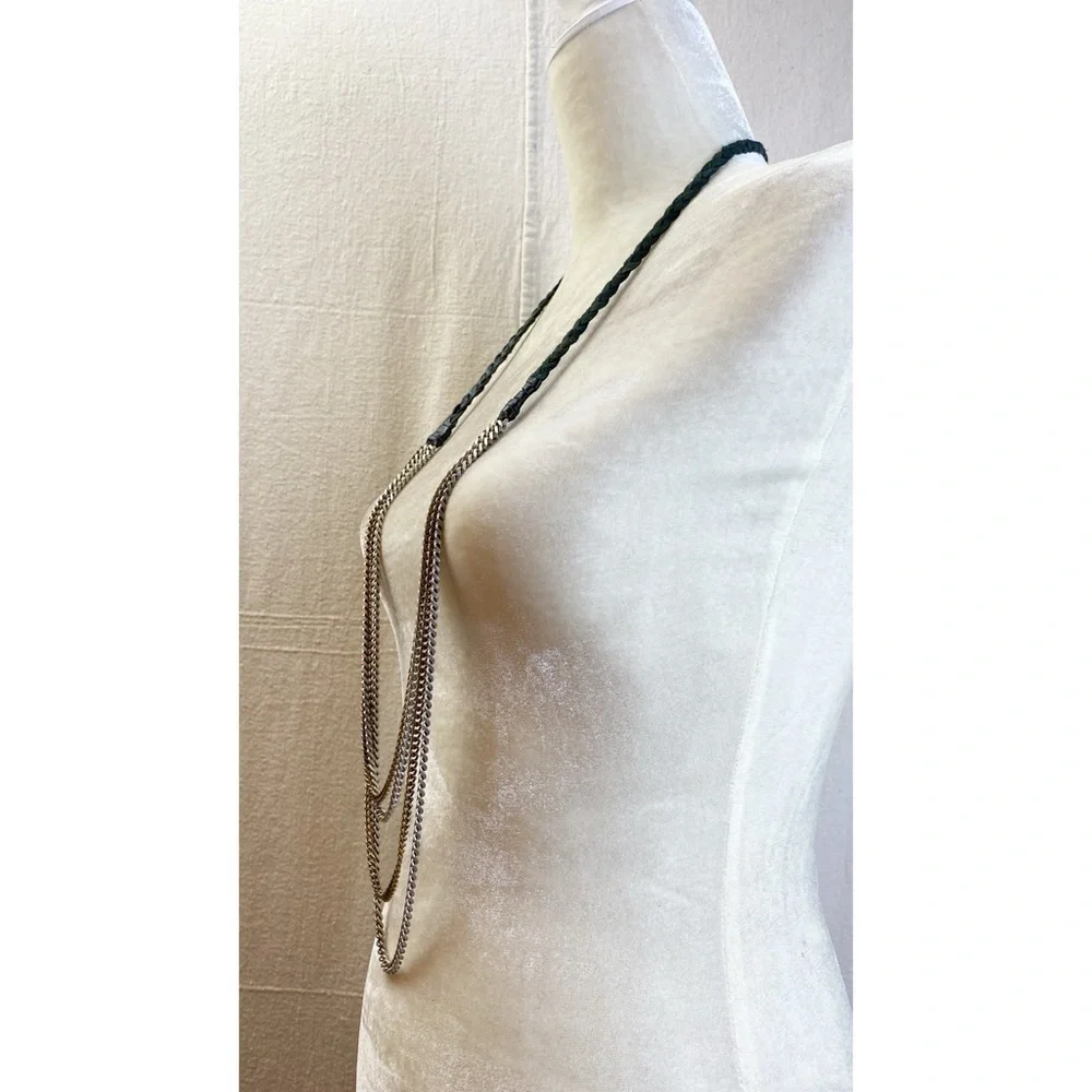 🍀Lucky Brand🍀 2 Tone Multi Chain Necklace